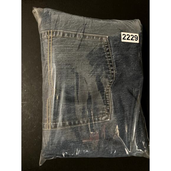 Columbia Vintage Jeans Men's 44X32 Dark Wash Loose Straight Outdoors Hunting - Picture 9 of 9